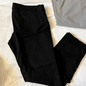 Black office pants